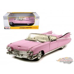 1959 Cadillac Eldorado Biarritz rose - 1/18 - MAISTO - 36813 PINK -  Passion Diecast 