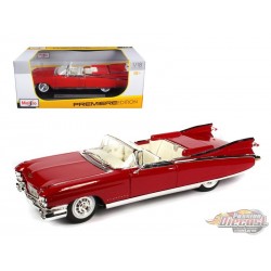 1959 Cadillac Eldorado Biarritz red - 1/18 - MAISTO - 36813 RED Passion Diecast 
