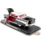 Chevrolet Bel Air Hardtop 1957 noire avec toit blanc et intérieur rouge - 1/18  LUCKY TOYS -  92109 bk - Passion Diecast