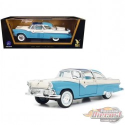 1955 Ford Crown Victoria Pink - 1/18  LUCKY TOYS - 92138 pk PassionDiecast