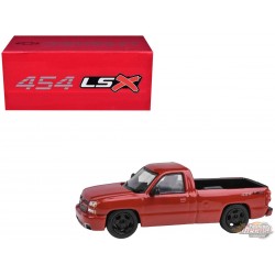 2006 Chevrolet Silverado 454 LSX Pickup Truck Victory Red - Para64 - PB-55832  - Passion Diecast 