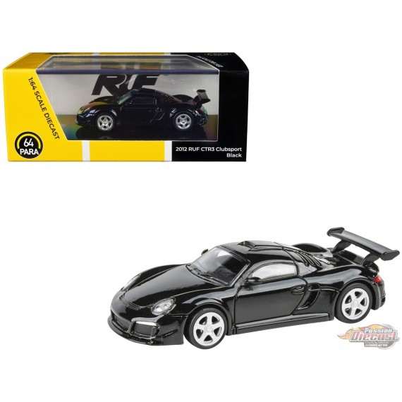 2012 RUF CTR3 Clubsport Black - Para64 - PA-55384 - Passion Diecast 