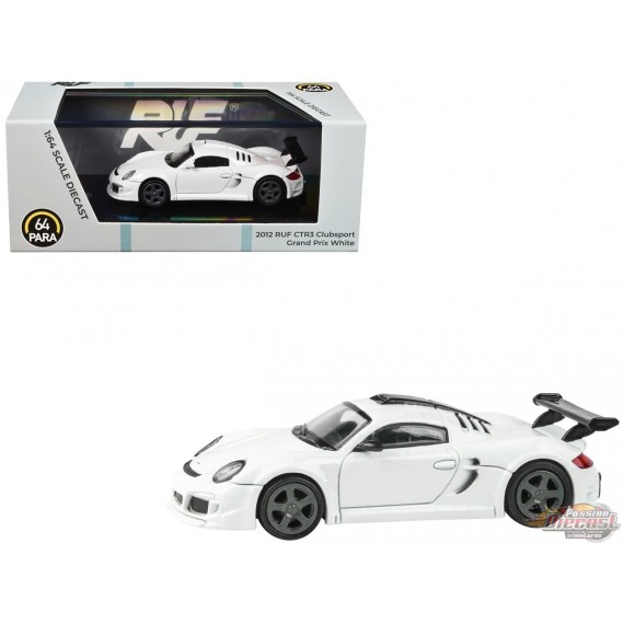 2012 RUF CTR3 Clubsport Grand Prix White - Para64 - PA-55387 - Passion Diecast 