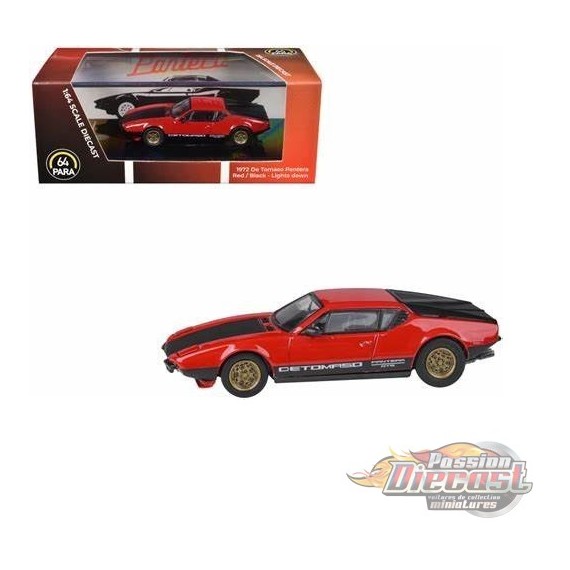 1972 De Tomaso Pantera Rouge - Para64 - PA-55644 - Passion Diecast 
