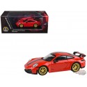 2025 Porsche 911 GT3 (992.2) Guards Red with Carbon Stripe and Gold Wheels - Para64 - PA-55871