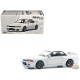 GTR R32 Crystal White - Pop Race 1:64 - PR640157 -  Passion Diecast 