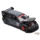 Pandem Civic EG6 "Kanjozoku" Matt Black and Gray with Graphics - Pop Race 1:64 - PR640163 -  Passion Diecast 
