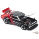 Skyline KPGC110 "Kenmeri" "ADVAN" Black and Red - Pop Race 1:64 - PR640199 -  Passion Diecast 