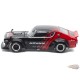 Skyline KPGC110 "Kenmeri" "ADVAN" Black and Red - Pop Race 1:64 - PR640199 -  Passion Diecast 