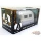 Roulotte Airstream 16  Bambi Sport finit chrome  Greenlight 1/24 18228  Passion Diecast 