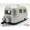 (Web Only) Roulotte Airstream 16  Bambi Sport finit chrome Greenlight  1/24 18228