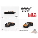 (Preorder) Bentley Flying Spur - Orange Flame / Onyx - Mini GT - 1:64 - MGT00991