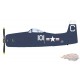 (Preorder) Grumman F8F-2 Bearcat / USN VF-61 Jolly Rogers, White 101, 1949 / SkyMax Flying Heroes 1:72 SM1013
