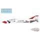 (Preorder) McDonnell Douglas F-4E Phantom II / USAF Thunderbirds, 1973 / Hobby Master 1:72  HA19084