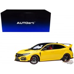Honda Civic Type R (FK8) 2021  RHD  (Jaune soleil ) - Autoart - 73225