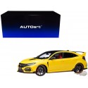 Read (Web Only) Honda Civic Type R (FK8) 2021 RHD  (Sunlight Yellow) - Autoart - 73225 Damaged.