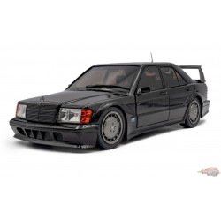 Mercedes-Benz 190 (W201) Evo II - SOLIDO WORKS BLACK - 1990 - Solido - 1/18 - S1801012 - Passion Diecast 