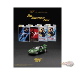 Jaguar XKR James Bond Die Another Day - English Packaging - Mini GT - 1:64 - MGT00908-007E Passion Diecast