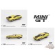 Ford Mustang Mach 1 - Jaune Grabber - Mini GT - 1:64 - MGT01139 Passion Diecast