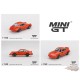 Porsche 911 Carrera RS 2.7 - Tangerine avec livrée noire - Mini GT - 1:64 - MGT01142 Passion Diecast