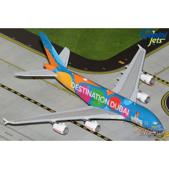 Emirates Airbus A380 "Destination Dubai" / A6-EES / Gemini Jets / 1:400 / GJUAE2345 GJ2345