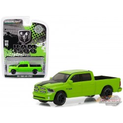 1/64 2017 DODGE Ram 1500 Sport  (Hobby Exclusive) 29927 GREENLIGHT PASSION DIECAST