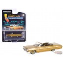 (Web Only) Chevrolet Impala cabriolet 1964 en or - California Lowriders Series 5 - 1/64 Greenlight - 63060 D