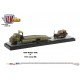 1958 DODGE COE TRUCK W/ 1944 JEEP MB / AUTO HAULERS   -  M2 1/64  36000-39  B