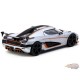 Koenigsegg Agera RS - Argent lunaire / Noir - Tarmac Works - 1/64 - T64G-TL005-MS