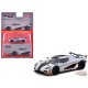 Koenigsegg Agera RS - Argent lunaire / Noir - Tarmac Works - 1/64 - T64G-TL005-MS