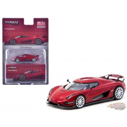 Koenigsegg Regera - Rouge métallisé - Tarmac Works - 1/64 - T64G-TL017-RE Passion Diecast