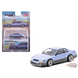 Vertex Nissan Silvia S13 - Blue/Grey - Tarmac Works - 1/64 - T64G-025-PU Passion Diecast