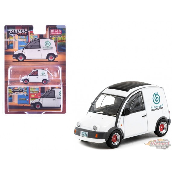 Nissan S-Cargo White - Tarmac Works - 1/64 - T64G-073-WH Passion Diecast