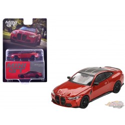 BMW M4 Competition (G82) Sahkir Orange - Mini GT - 1:64 - MGT00811