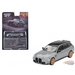 BMW M3 Competition Touring Brooklyn Grey - Mini GT - 1:64 - MGT00864 Passion Diecast
