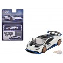 Lamborghini Huracán STO Bianco Asopo - Mini GT - 1:64 - MGT00788