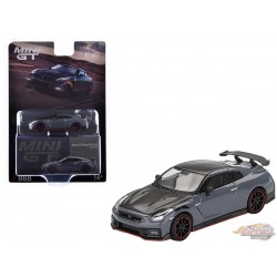 Nissan GT-R Nismo 2024 NISMO Stealth Gray - Mini GT - 1:64 - MGT00868 Passion Diecast