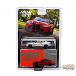 CHASE CAR BMW M4 Competition (G82) Sahkir Orange - Mini GT - 1:64 - MGT00811GR Passion Diecast