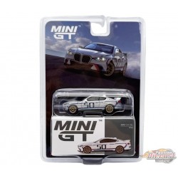 CHASE CAR BMW 3.0 CSL Blanc - Mini GT - 1:64 - MGT00863GR Passion Diecast