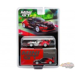 CHASE CAR Toyota GR86 HKS TYPE R ADVAN 2022 Tokyo Auto Salon - Mini GT - 1:64 - MGT00956GR