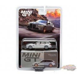 CHASE CAR BMW M3 Competition Touring Brooklyn Grey - Mini GT - 1:64 - MGT00864GR