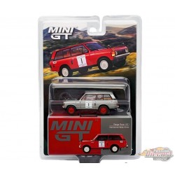 CHASE CAR Range Rover 1971 International Hillrally Winner - Mini GT - 1:64 - MGT00893GR