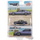 CHASE CAR Vertex Nissan Silvia S13 - Bleu/Gris - Tarmac Works - 1/64 - T64G-025-PUGR Passion Diecast