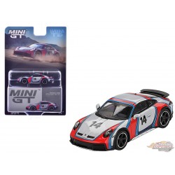 Porsche 911 Dakar Gris Glace Métallisé Rallye 1974 - Mini GT - 1:64 - MGT00964