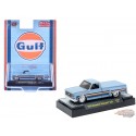 1978 Chevrolet Silverado 30 Custom GULF - Blue - M2 Machine - 1:64 - 31500-MJS86