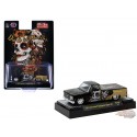 1977 Chevrolet Cheyenne Super 30 Dia De Los Muertos 2025 - Black Gold - M2 Machine - 1:64 - 31500-MJS90