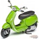 Vespa  Scooter Piaggio & Co lime green- 1/18 - MAISTO - 31540 RD