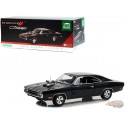 1970 Dodge Charger with Blown Engine en noir - 1/18  Greenlight - 19122