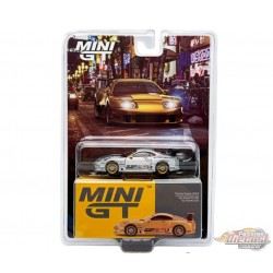 CHASE CAR Toyota Supra (A80) Top Secret GT-300 Top Secret Gold - Mini GT - 1:64 - MGT00961GR Passion Diecast