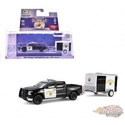 California Highway Patrol - 2023 Chevy Silverado - Hot Pursuit Hitch & Tow No.1 - Hobby Exclusive - 1/64 GL - 32315 C